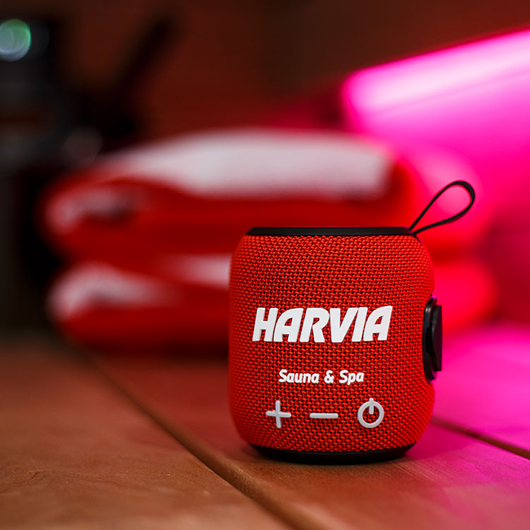 Harvia Bluetooth Sauna speaker - Rood