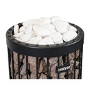 Harvia Decoratieve Saunastenen Wit/Rond 10 kg - 5-10 cm