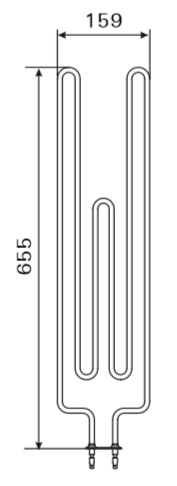 Harvia Heating Element - SPZRH-720, 2260W/230V