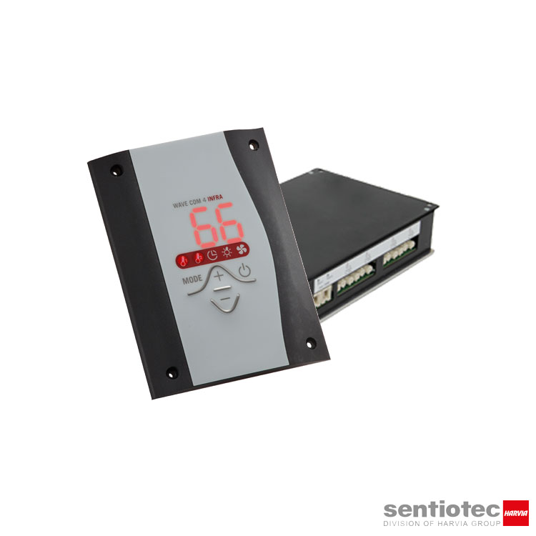 Sentiotec WAVE.COM4 Infraroodbesturing - Zwart