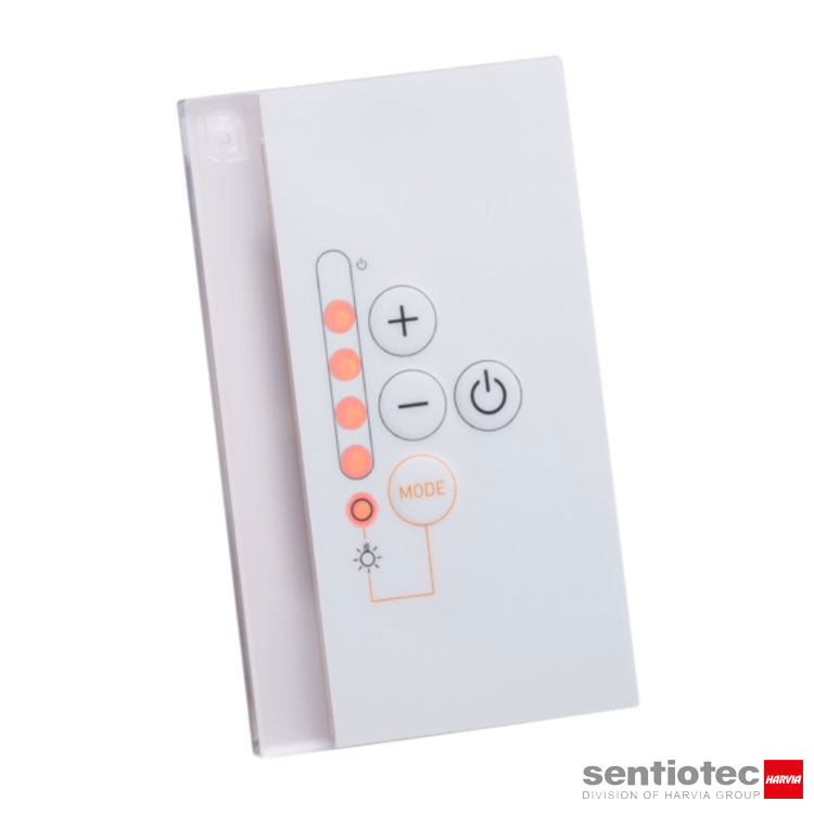 Sentiotec Infrabox Basic Wit Infraroodbesturing - IRB-B-W-S