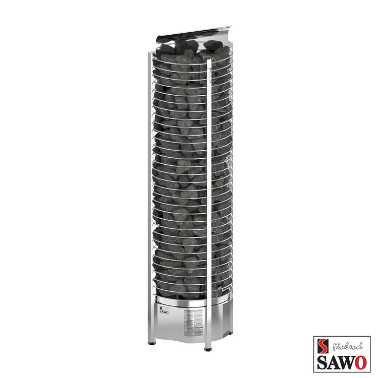 Sawotec Tower Wall Saunakachel - TH3-60NS-WL-P