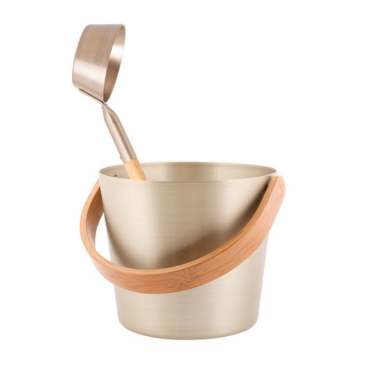 Rento Emmer en Lepel - Champagne pail