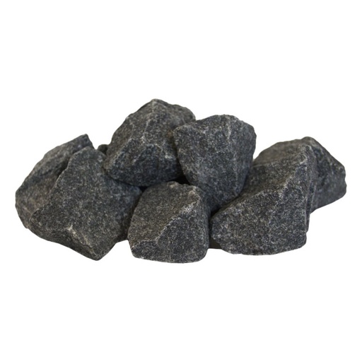 3x Saunastenen Breuk 20 kg - 5-10 cm